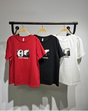 時尚趣萌動物印圖字母TEE-002530-全店新品,買滿$400即減$40輸入優惠碼(SS-40)