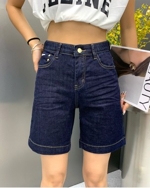 韓國直送HOWLUK DENIM時尚百搭牛仔短褲-600504-全店新品,買滿$400即減$40輸入優惠碼(SS-40)