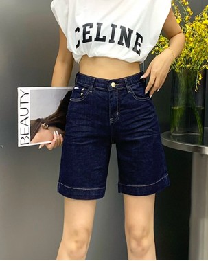 韓國直送HOWLUK DENIM時尚百搭牛仔短褲-600504-全店新品,買滿$400即減$40輸入優惠碼(SS-40)