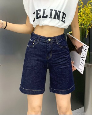 韓國直送HOWLUK DENIM時尚百搭牛仔短褲-600504-全店新品,買滿$400即減$40輸入優惠碼(SS-40)