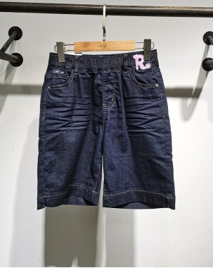 韓國直送HOWLUK DENIM時尚百搭字母牛仔短褲-600507-全店新品,買滿$400即減$40輸入優惠碼(SS-40)